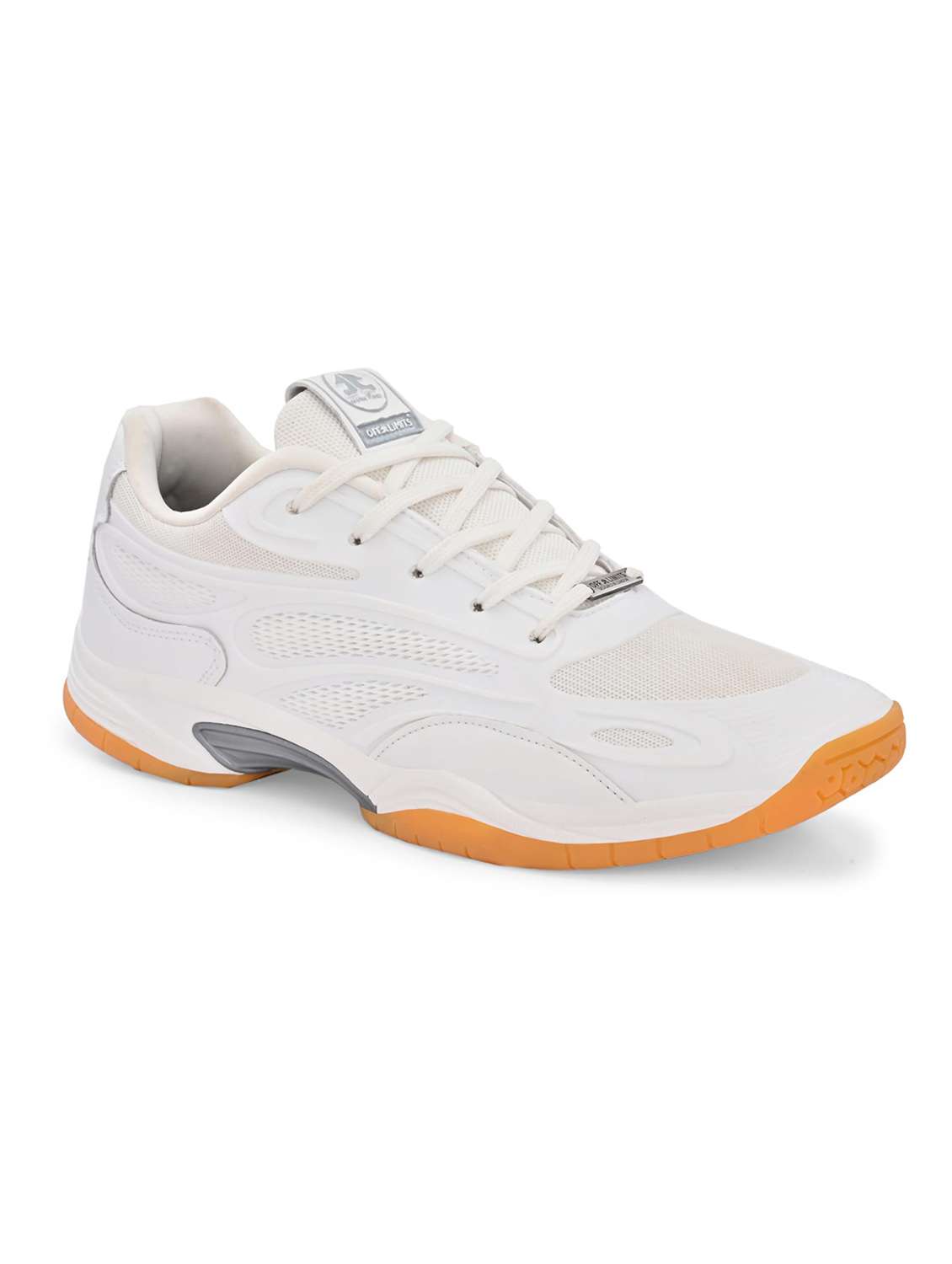 Men Solid Lace Up Sport Shoes - 22582382 -  Standard Image - 1