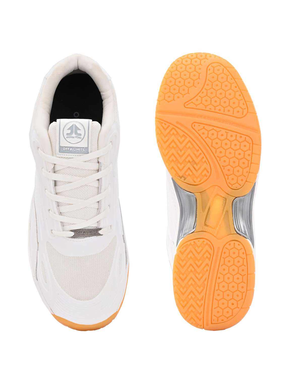 Men Solid Lace Up Sport Shoes - 22582382 -  Standard Image - 4