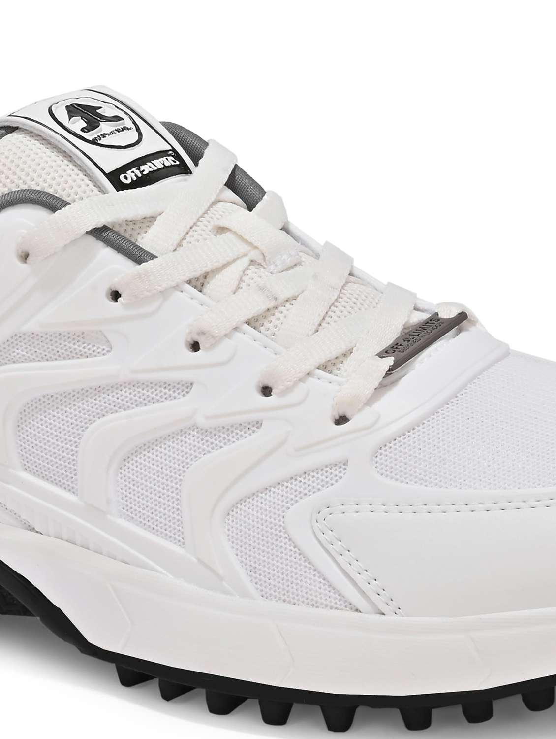 men textured lace up sport shoes - 22582436 -  Standard Image - 4