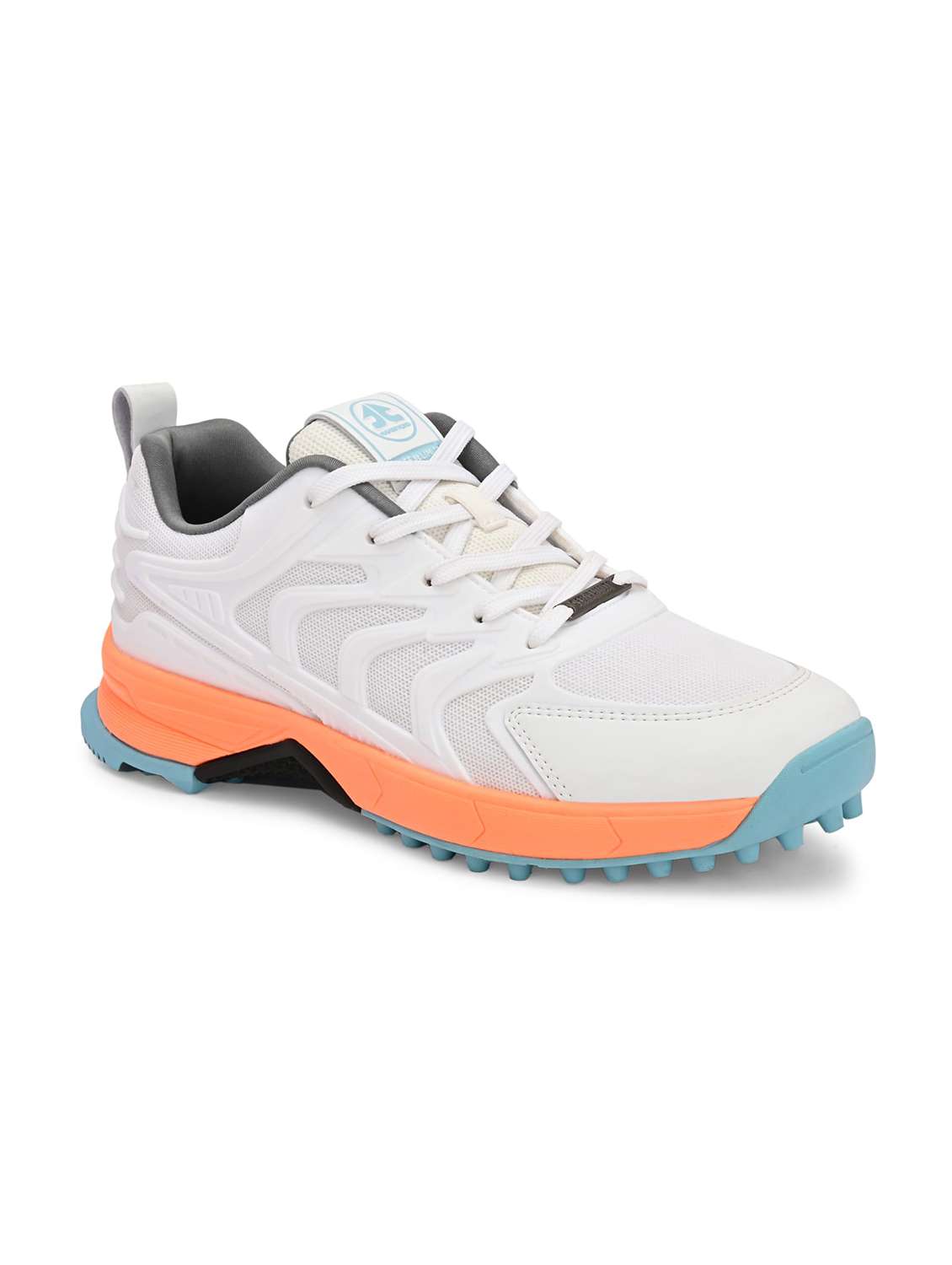 men textured lace up sport shoes - 22582444 -  Standard Image - 1