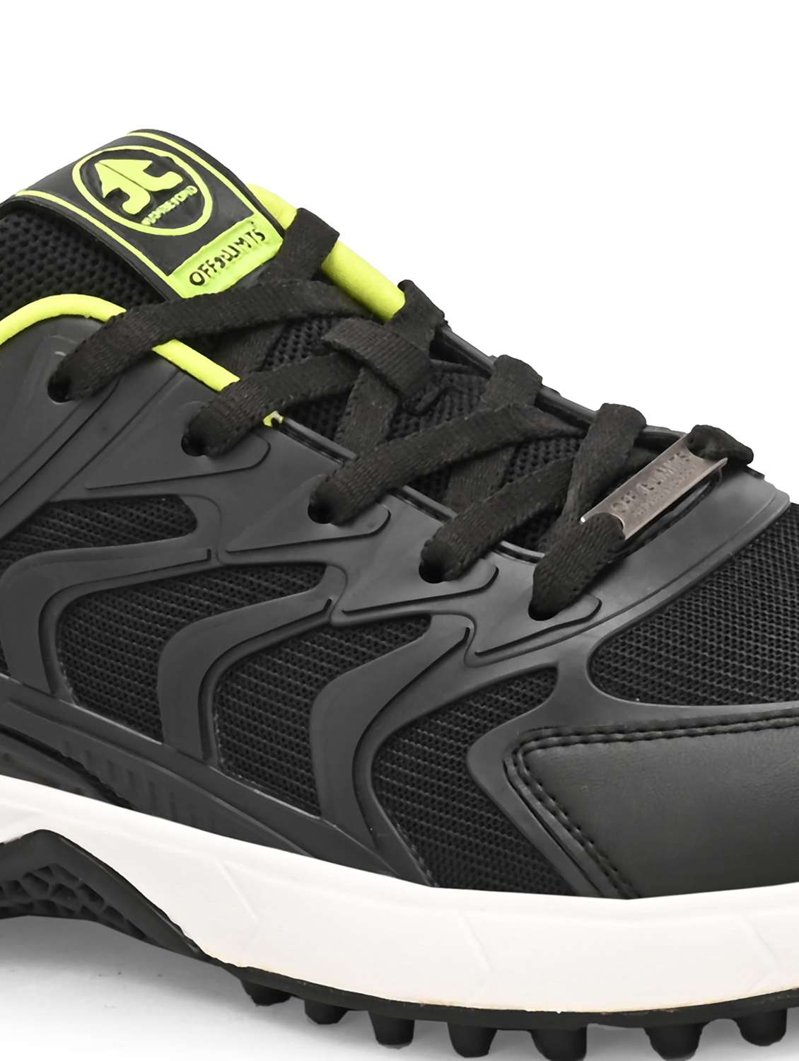 men textured lace up sport shoes - 22582452 -  Standard Image - 4