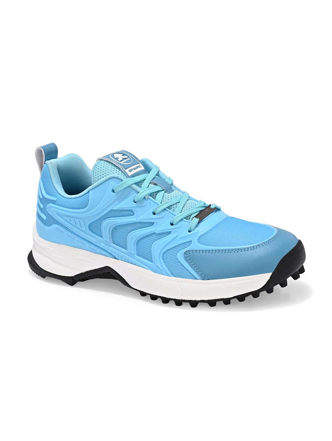 men textured lace up sport shoes - 22582472 -  Standard Image - 1