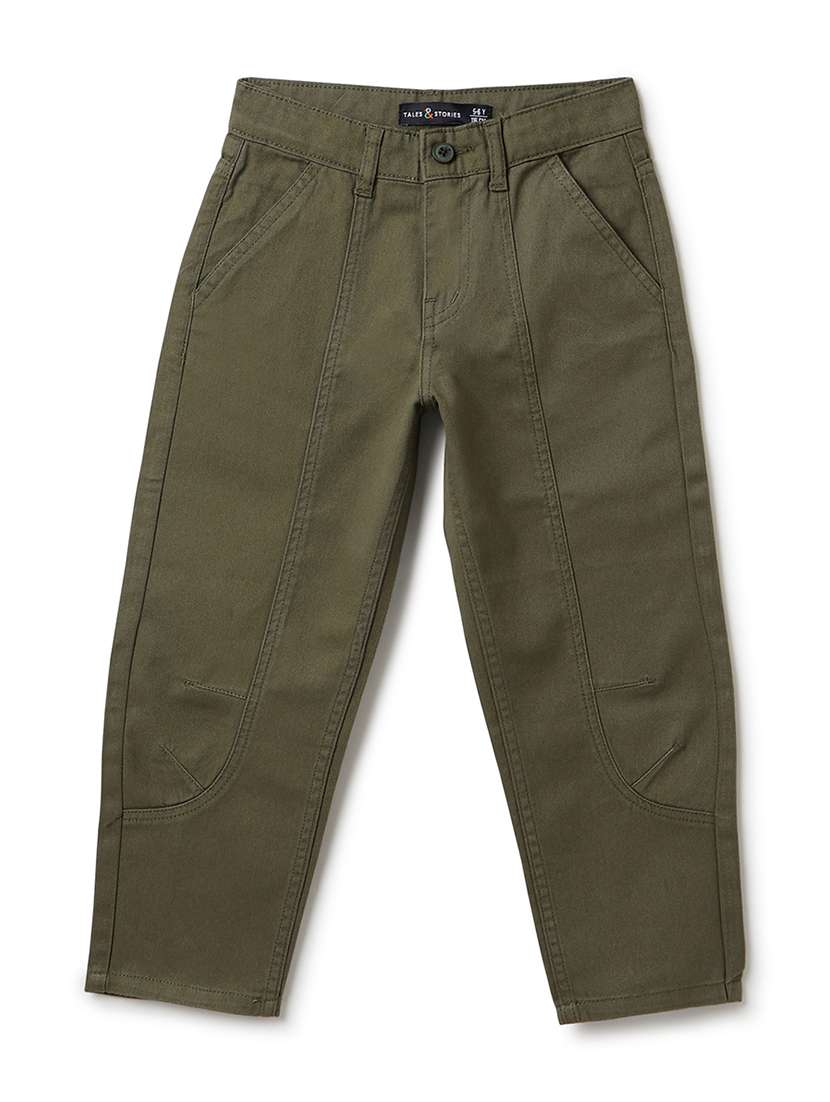 Boy Solid Mid Rise Straight Jeans - 22582862 -  Standard Image - 1