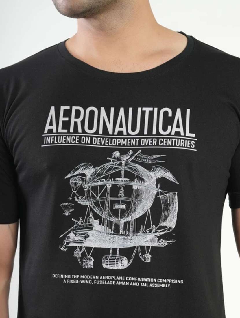 men printed short sleeves regular fit t-shirt - 22582867 -  Standard Image - 1