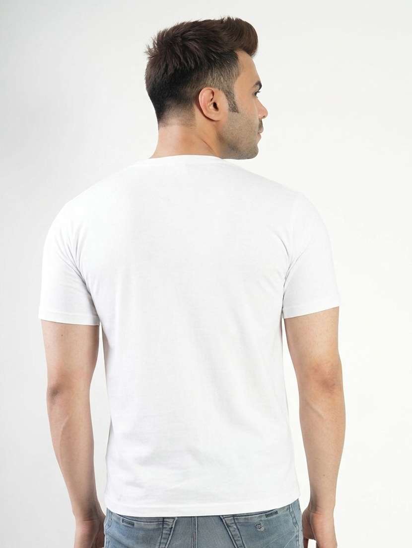 men printed short sleeves regular fit t-shirt - 22582882 -  Standard Image - 1