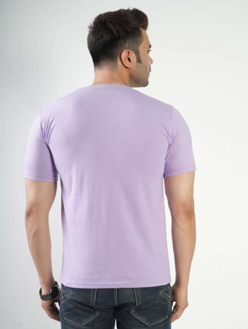 Men Printed Short Sleeves Regular Fit T-shirt - 22582903 -  Standard Image - 4