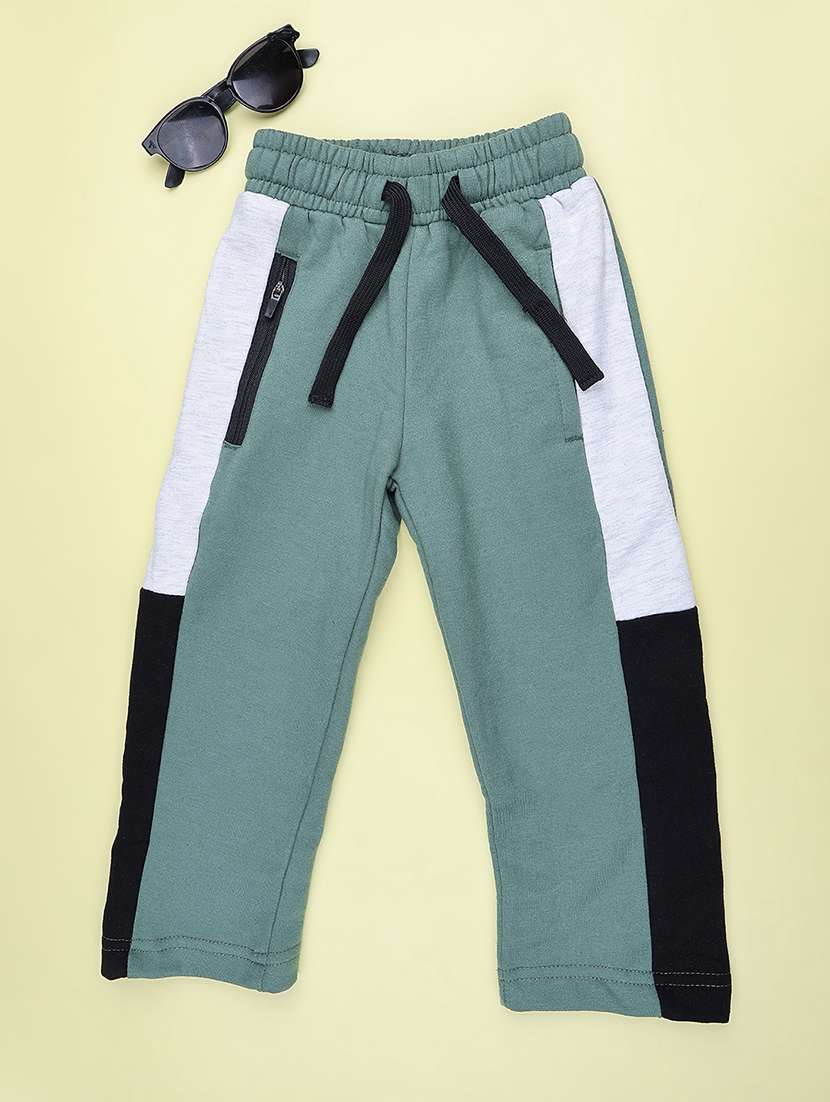 Boys Side Taped Mid Rise Regular Fit Track Pant - 22584140 -  Standard Image - 1