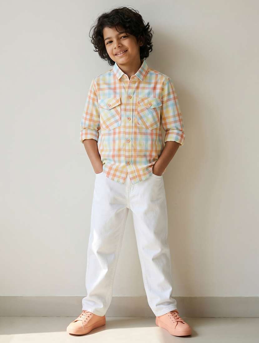 Boys Printed Long Sleeves Regular Shirt - 22586380 -  Standard Image - 1