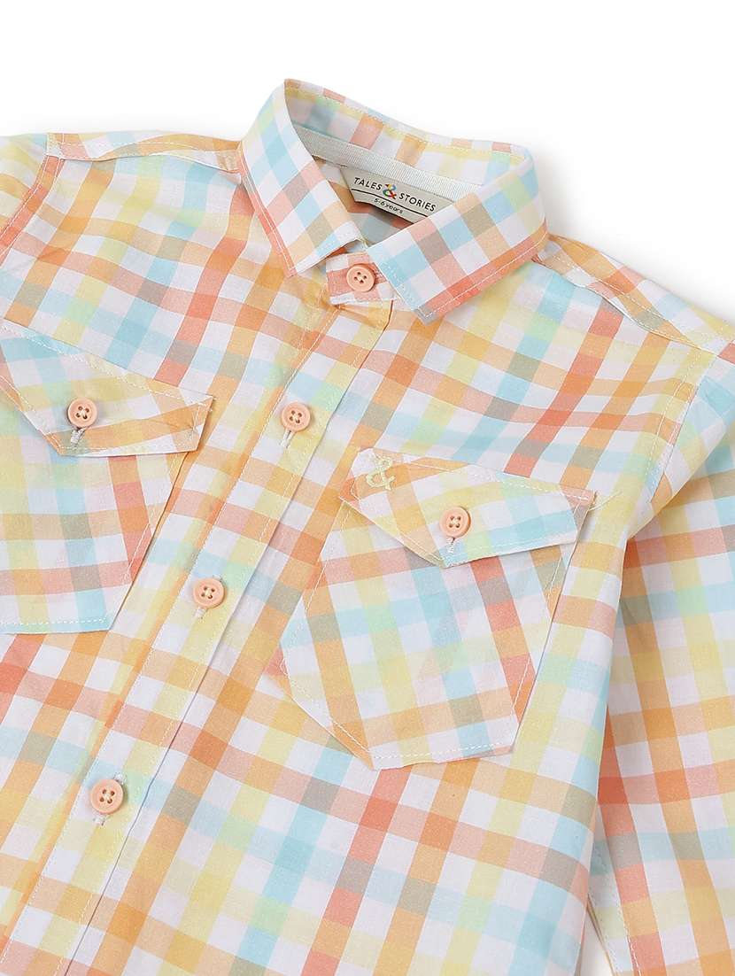 Boys Printed Long Sleeves Regular Shirt - 22586380 -  Standard Image - 4