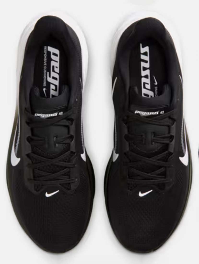 nike air zoom pegasus 42 men's running shoes - 22586751 -  Standard Image - 4