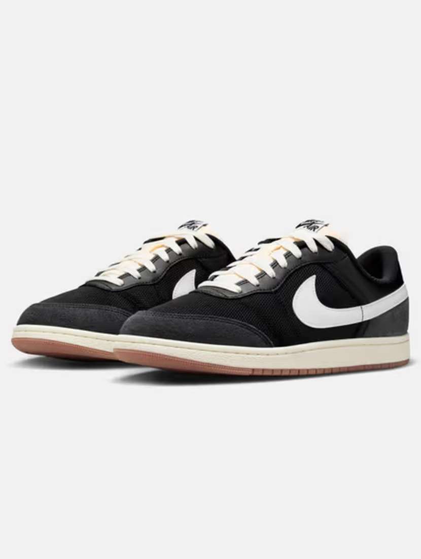 nike air jordan skyline low men's lace up casual wear leather sneakers - 22586760 -  Standard Image - 1