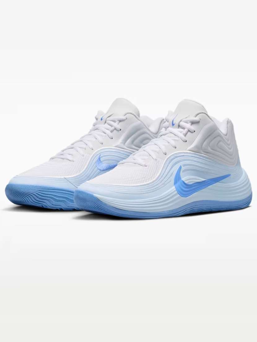 nike precision 8 mid men's basketball shoes - white - 22586788 -  Standard Image - 1