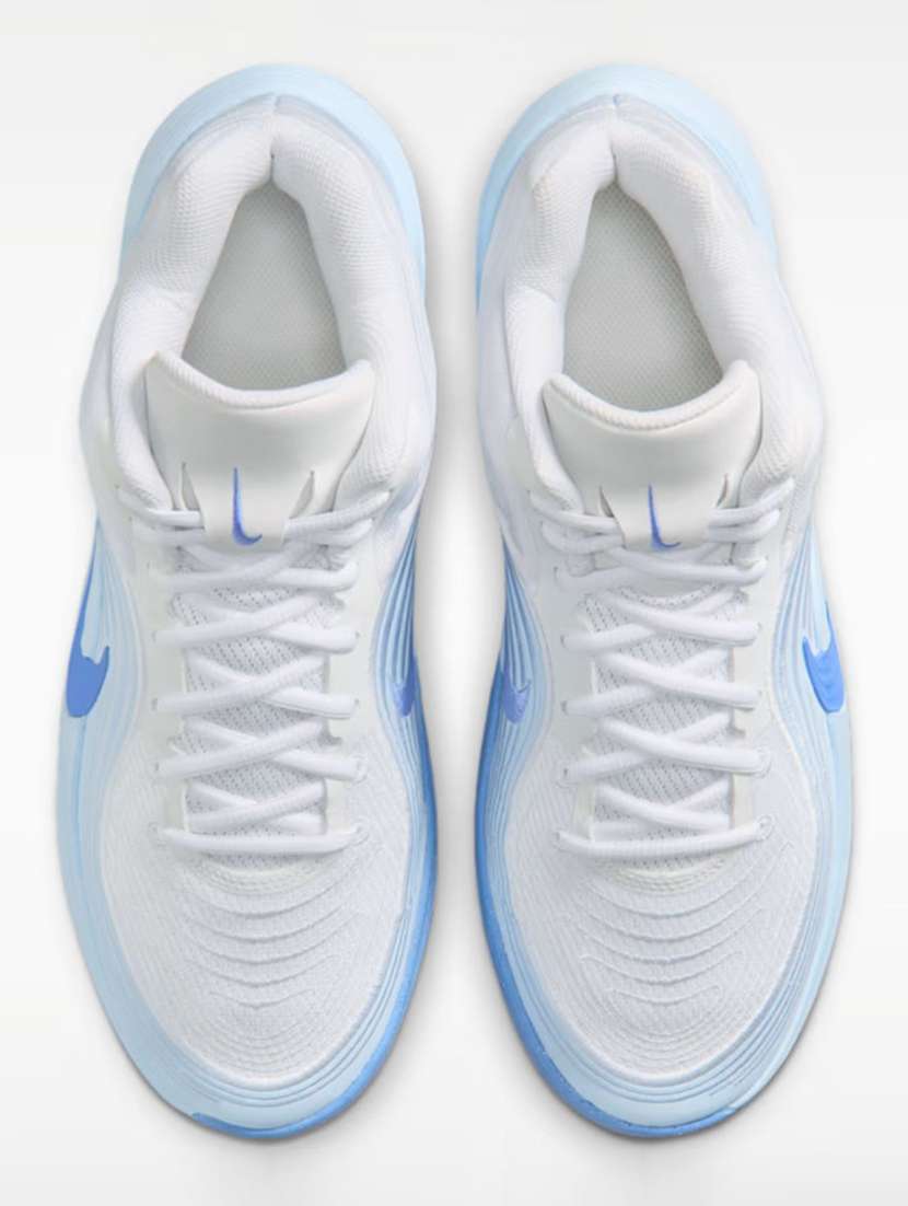 nike precision 8 mid men's basketball shoes - white - 22586788 -  Standard Image - 4