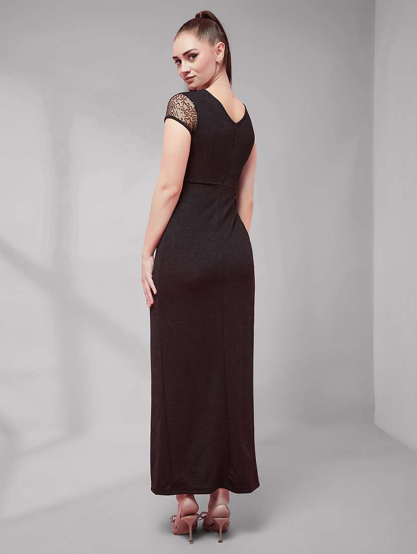 women embroidered short sleeves sheath dress - 22587905 -  Standard Image - 4