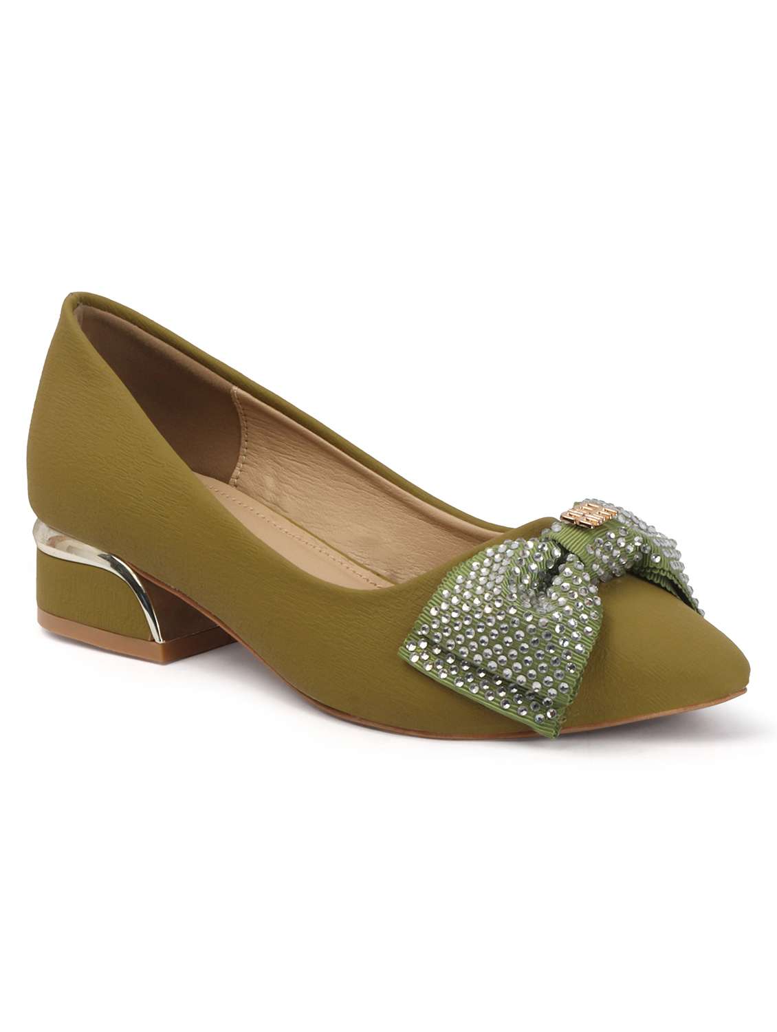 women embellished slip on pump - 22588034 -  Standard Image - 1
