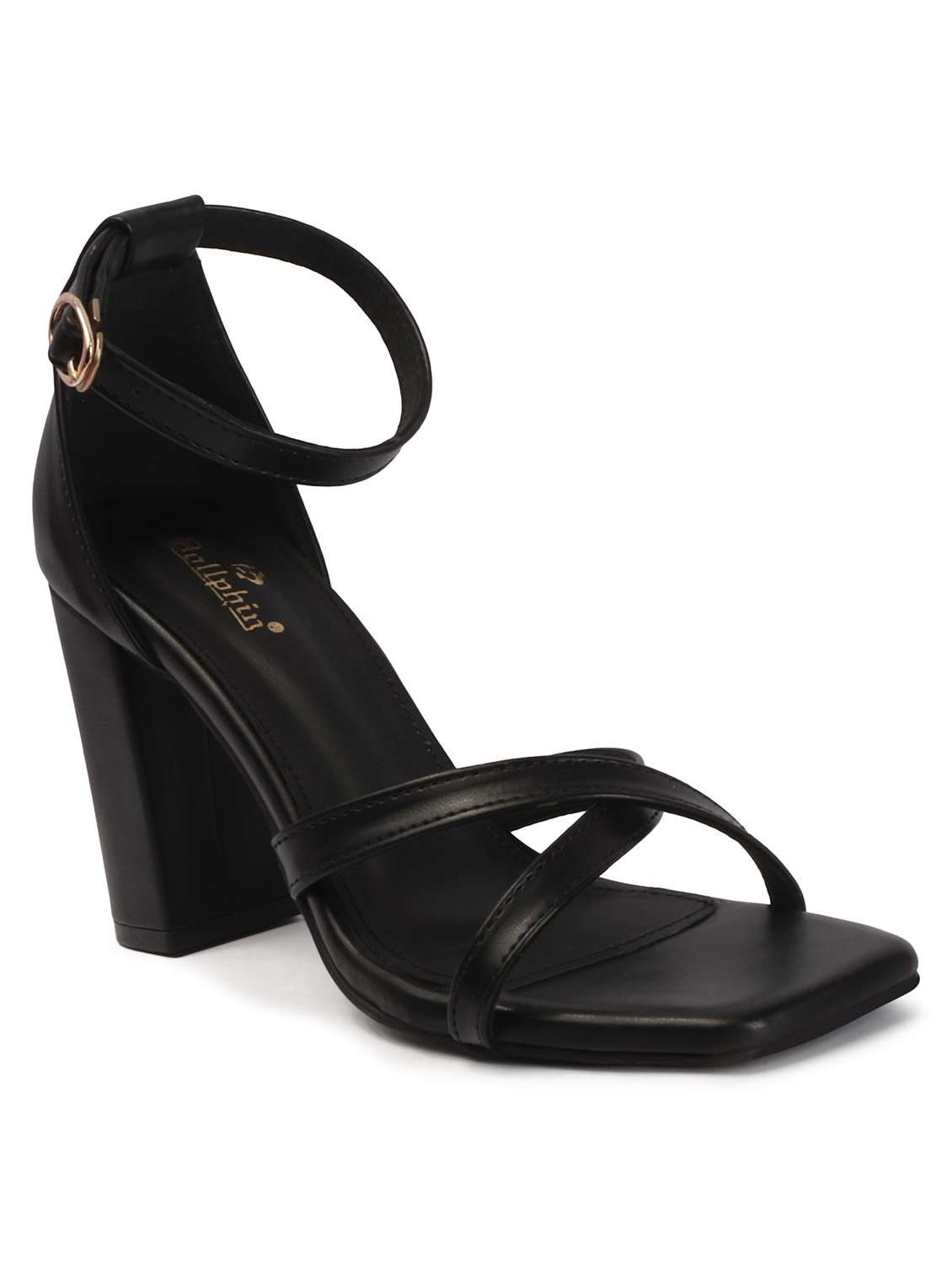 women solid ankle strap sandal - 22588040 -  Standard Image - 1