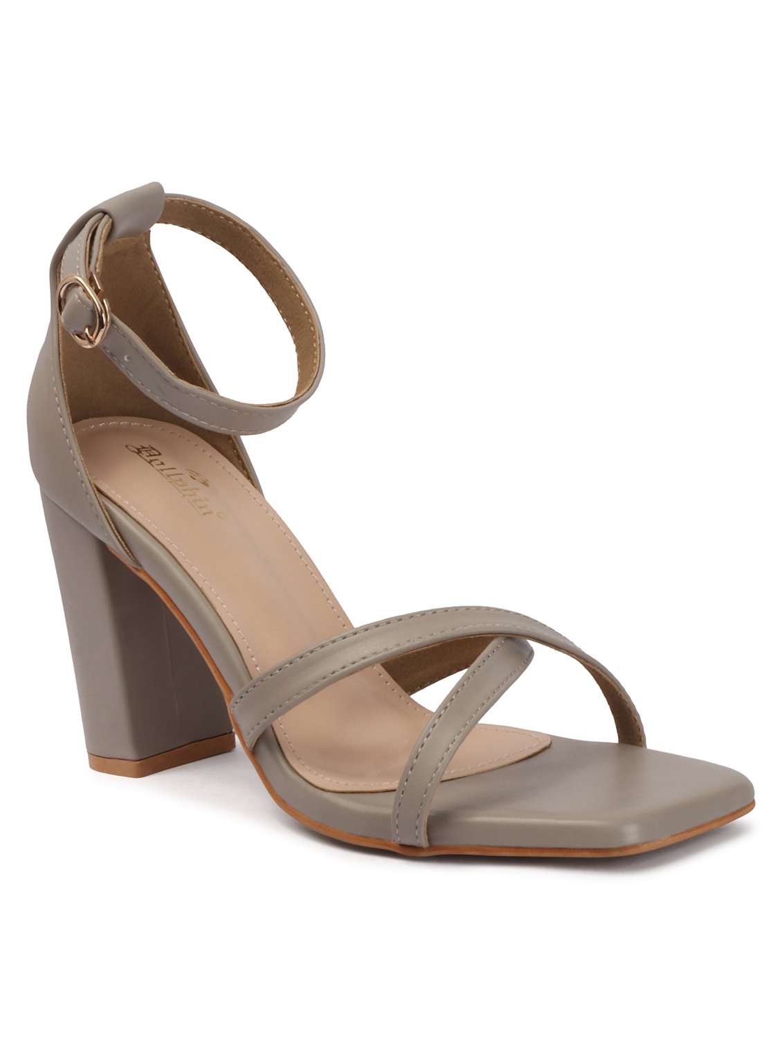 women solid ankle strap sandal - 22588042 -  Standard Image - 1