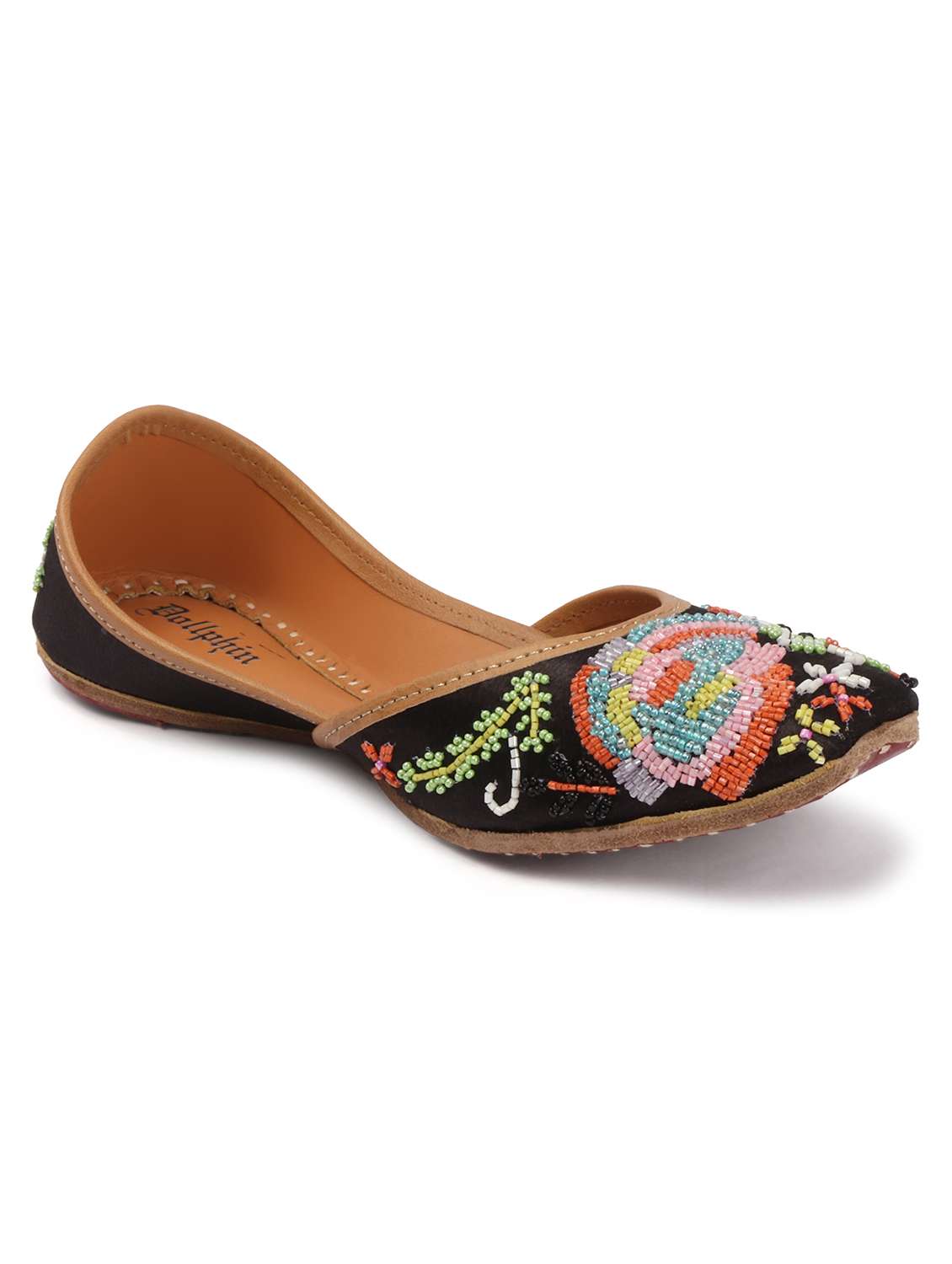 Women Embroidered Slip On Jutis - 22588060 -  Standard Image - 1