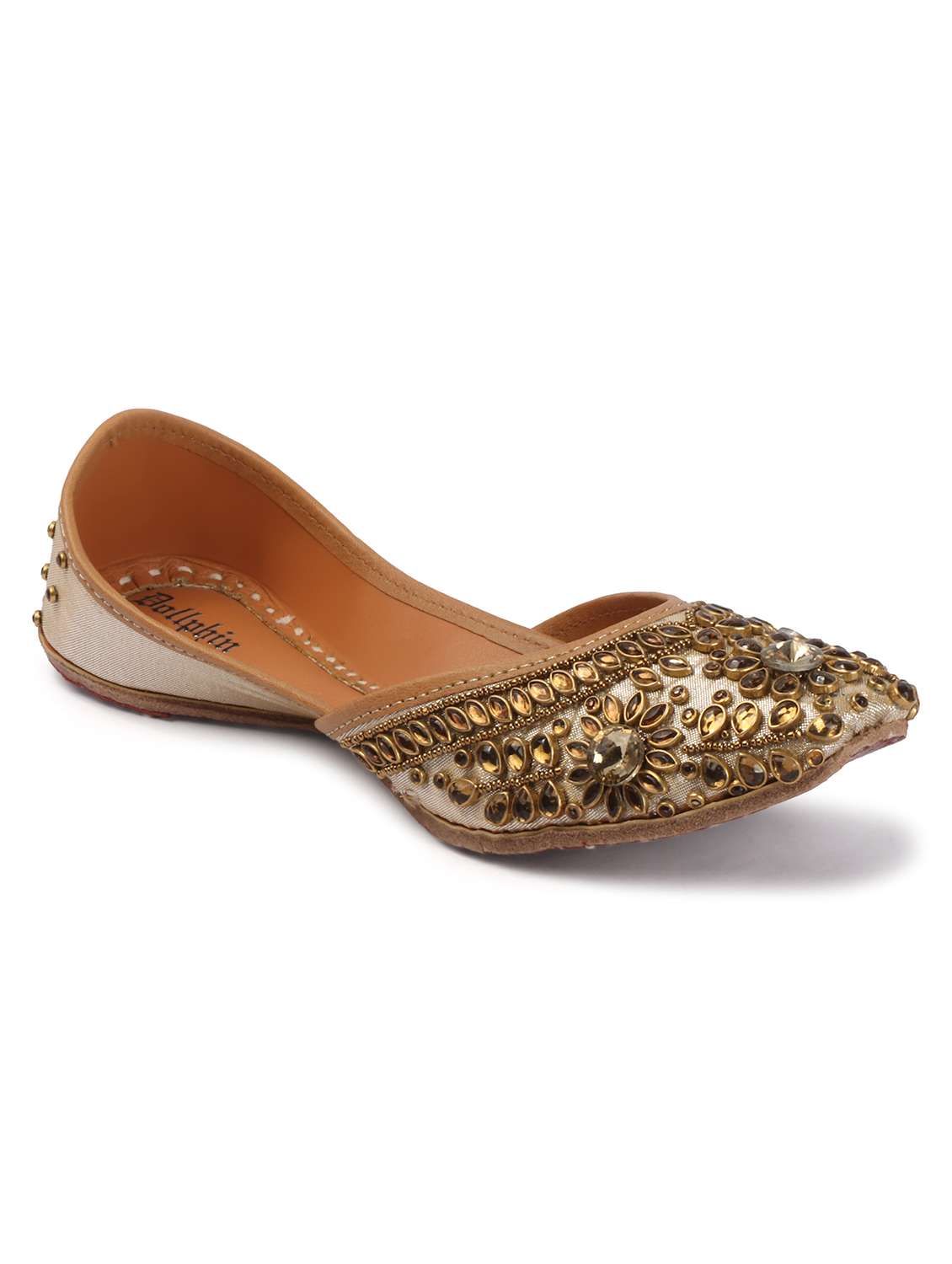 Women Embroidered Slip On Jutis - 22588069 -  Standard Image - 1
