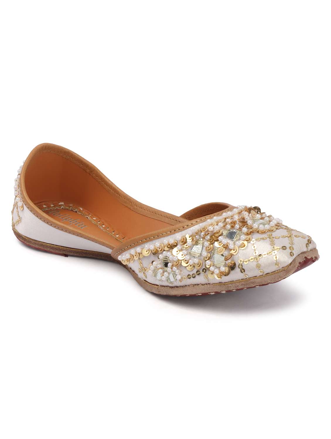 women embroidered slip on jutis - 22588080 -  Standard Image - 1