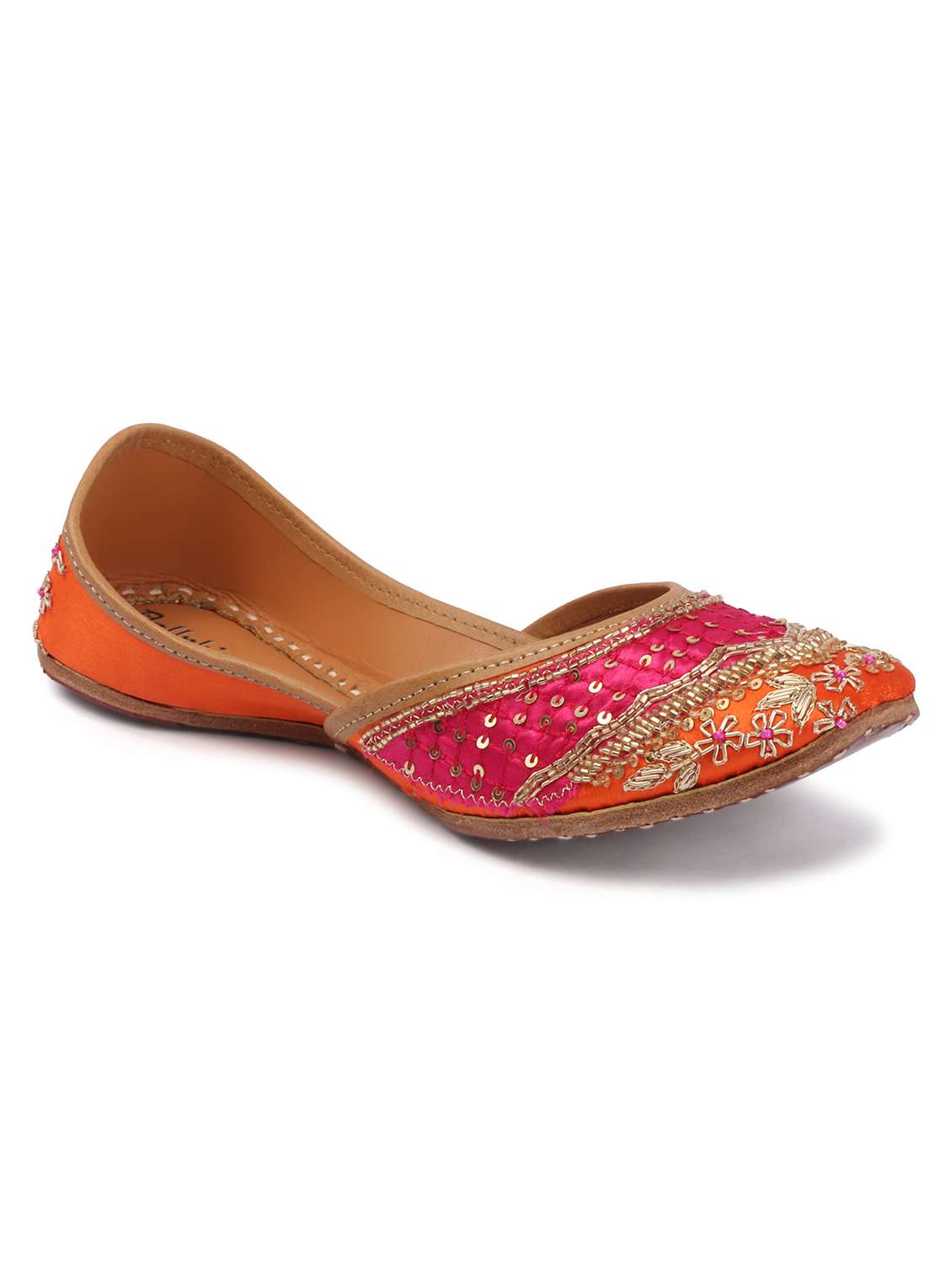 women embroidered slip on jutis - 22588083 -  Standard Image - 1