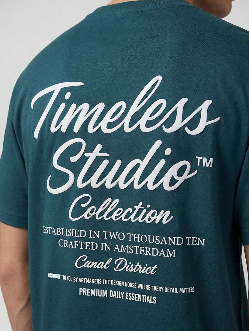 men printed short sleeve regular fit t-shirt - 22588263 -  Standard Image - 1