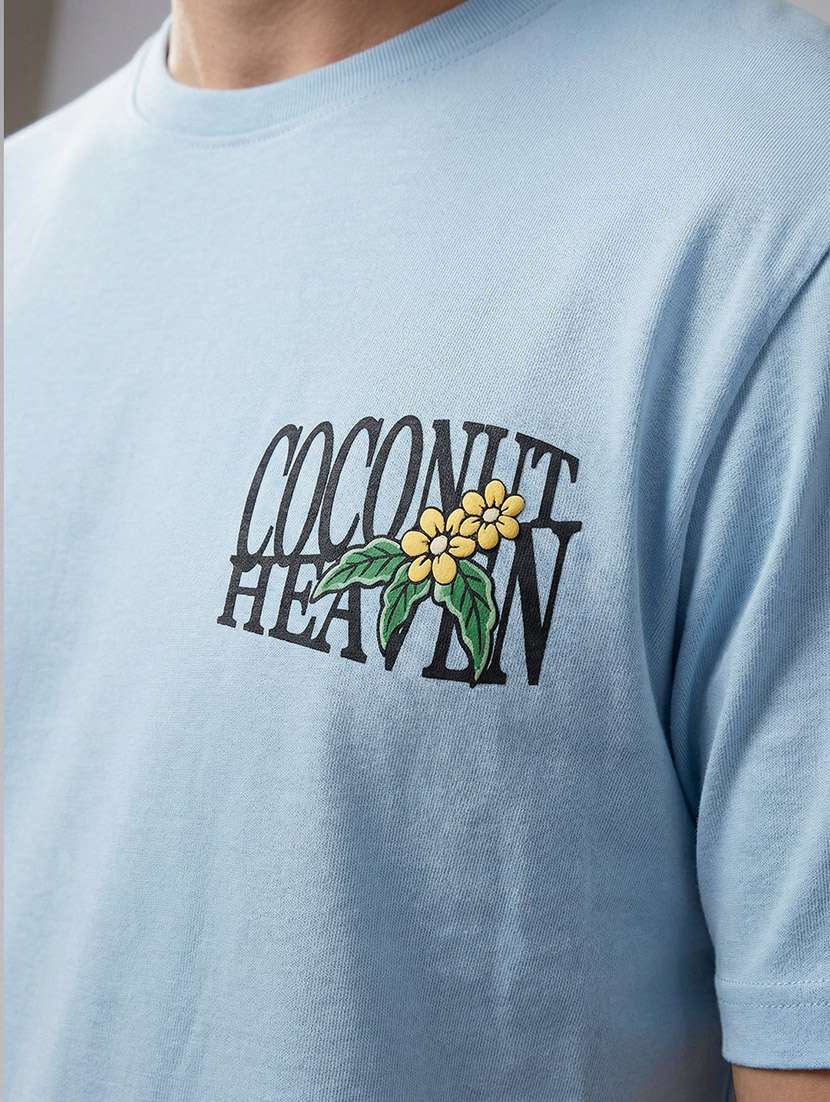 men printed short sleeve regular fit t-shirt - 22588266 -  Standard Image - 1