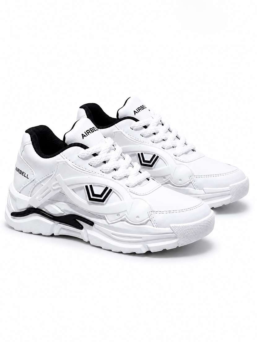 women solid lace up sneakers - 22588281 -  Standard Image - 1