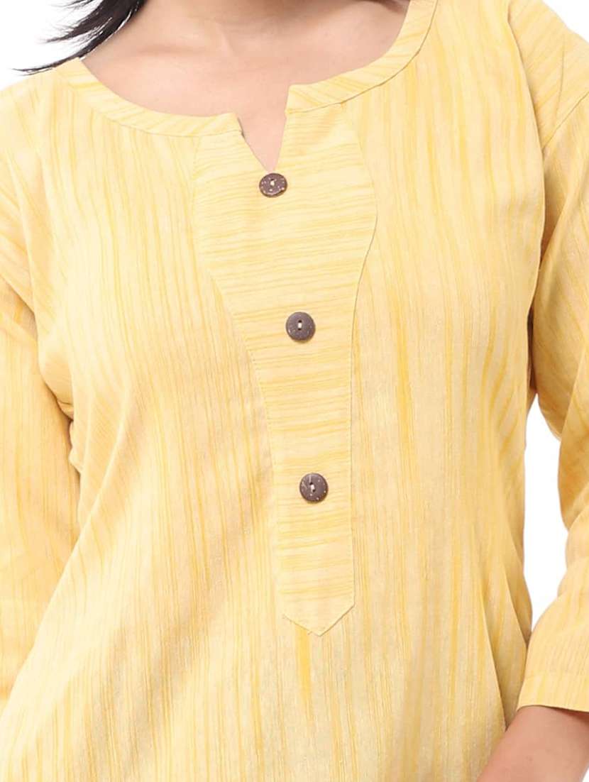 Women Pack Of 2 Self Design Three Quarter Sleeves Straight Kurta - 22588569 -  Standard Image - 6