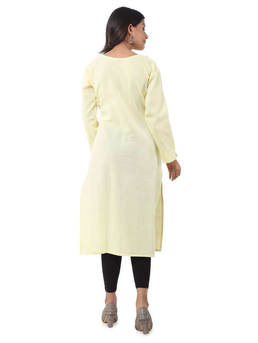 Women Pack Of 2 Three Quarter Sleeve Straight Kurta - 22588600 -  Standard Image - 6