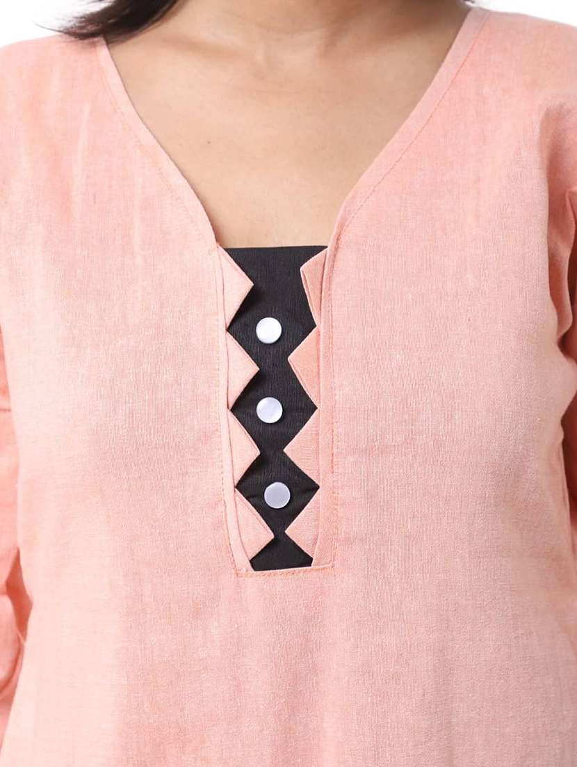 Women Pack Of 2 Three Quarter Sleeve Straight Kurta - 22588642 -  Standard Image - 6