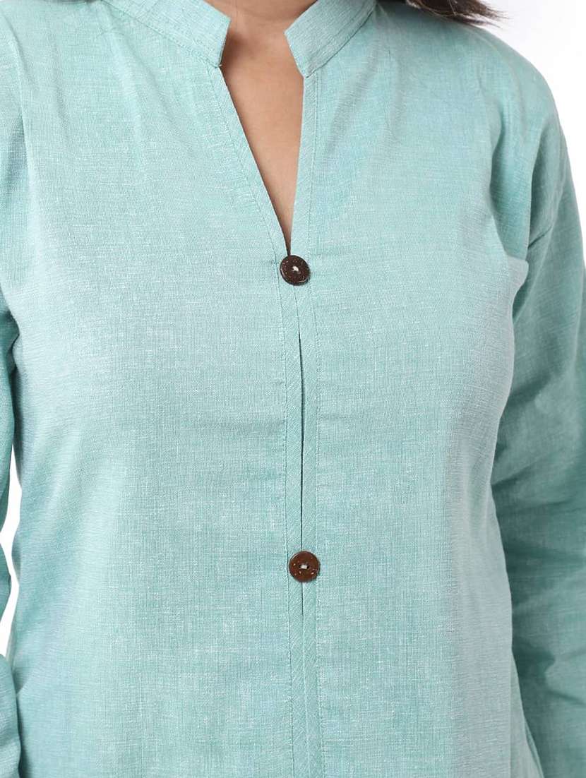 Women Pack Of 2 Three Quarter Sleeve Straight Kurta - 22588644 -  Standard Image - 6