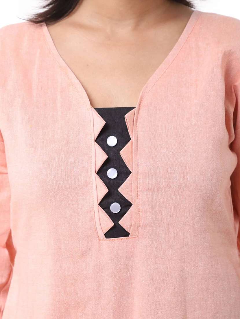Women Pack Of 2 Three Quarter Sleeve Straight Kurta - 22588647 -  Standard Image - 6