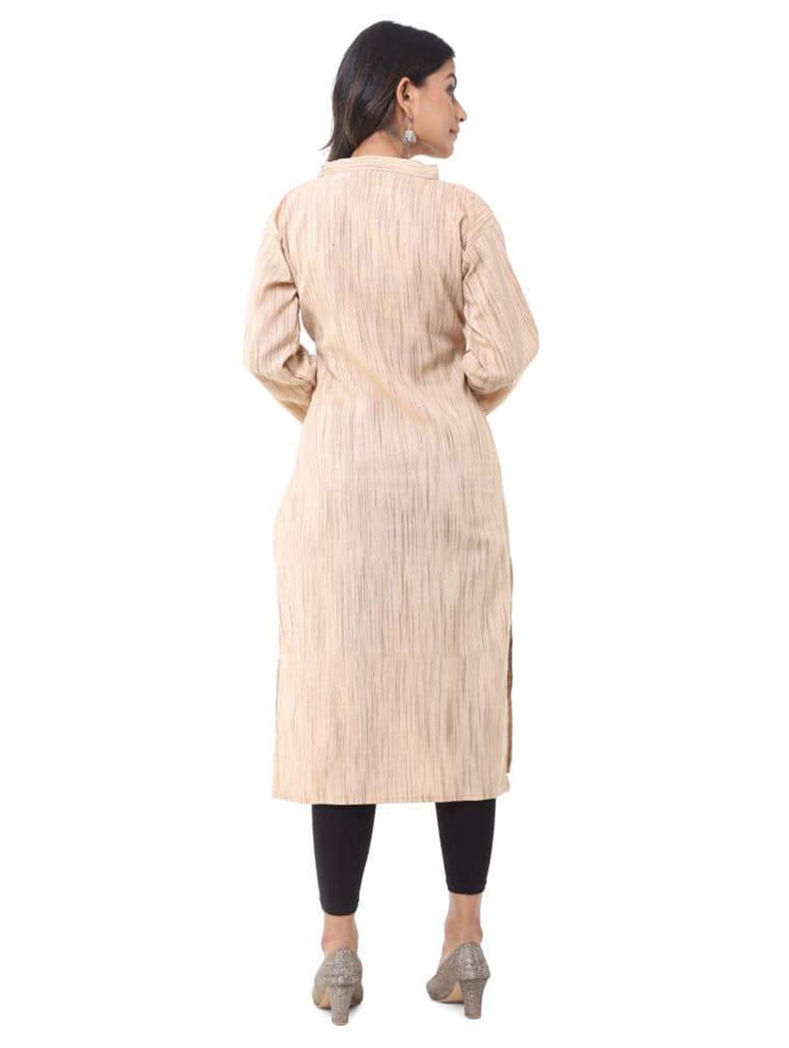 Women Pack Of 2 Three Quarter Sleeve Straight Kurta - 22588800 -  Standard Image - 1