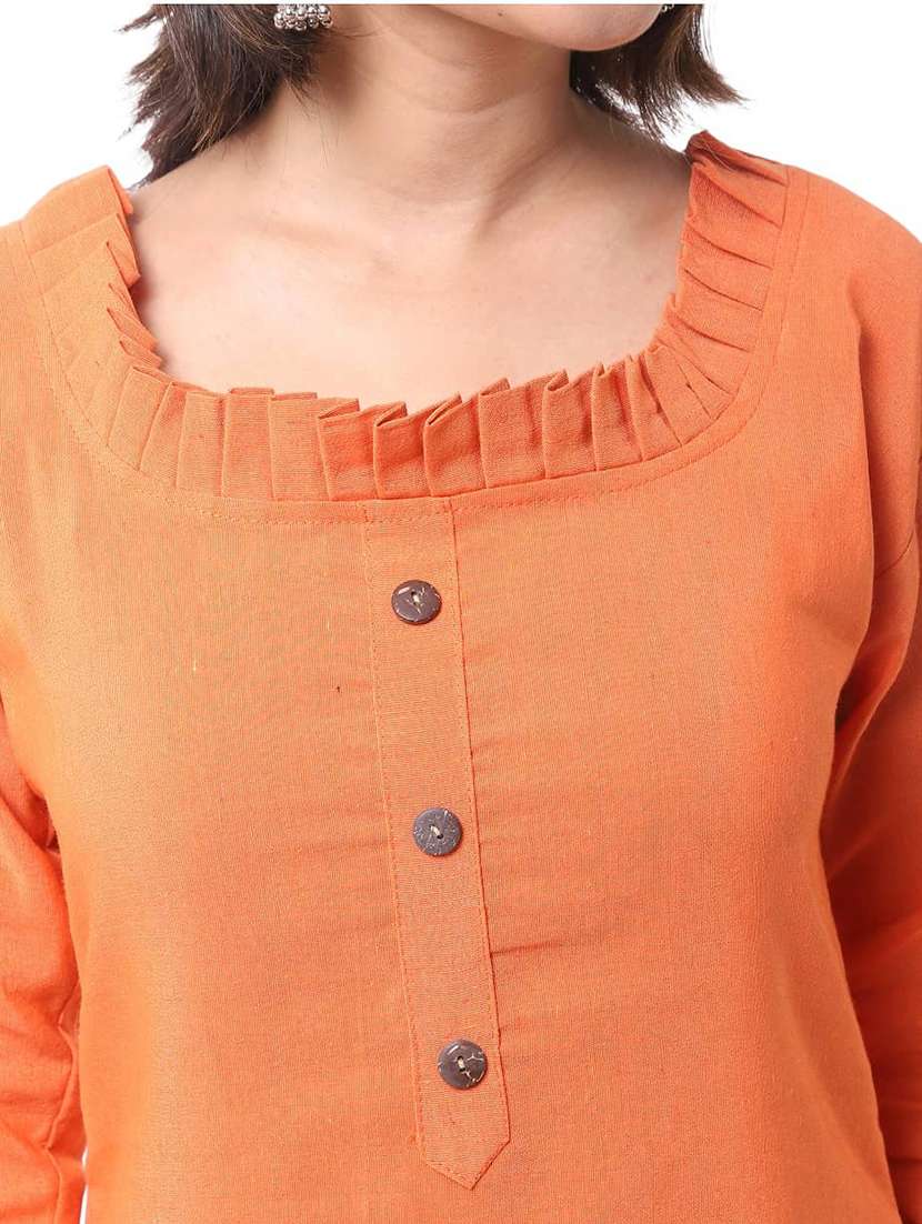 Women Pack Of 2 Three Quarter Sleeve Straight Kurta - 22588863 -  Standard Image - 6