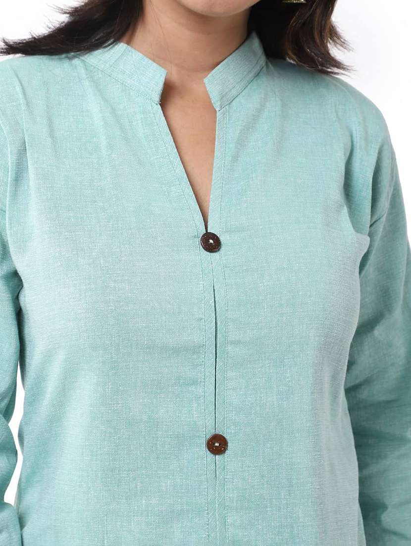 Women Pack Of 2 Three Quarter Sleeve Straight Kurta - 22588874 -  Standard Image - 6