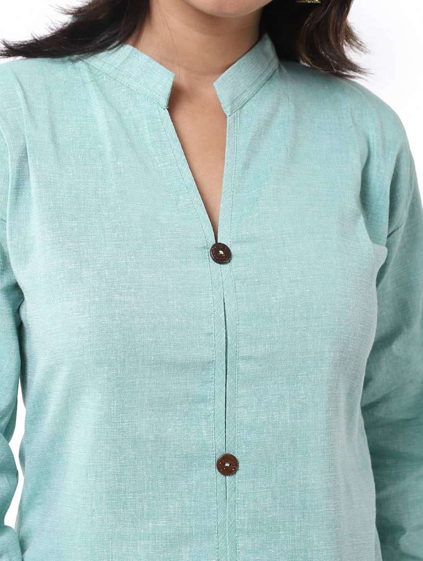 Women Pack Of 2 Three Quarter Sleeve Straight Kurta - 22588883 -  Standard Image - 6
