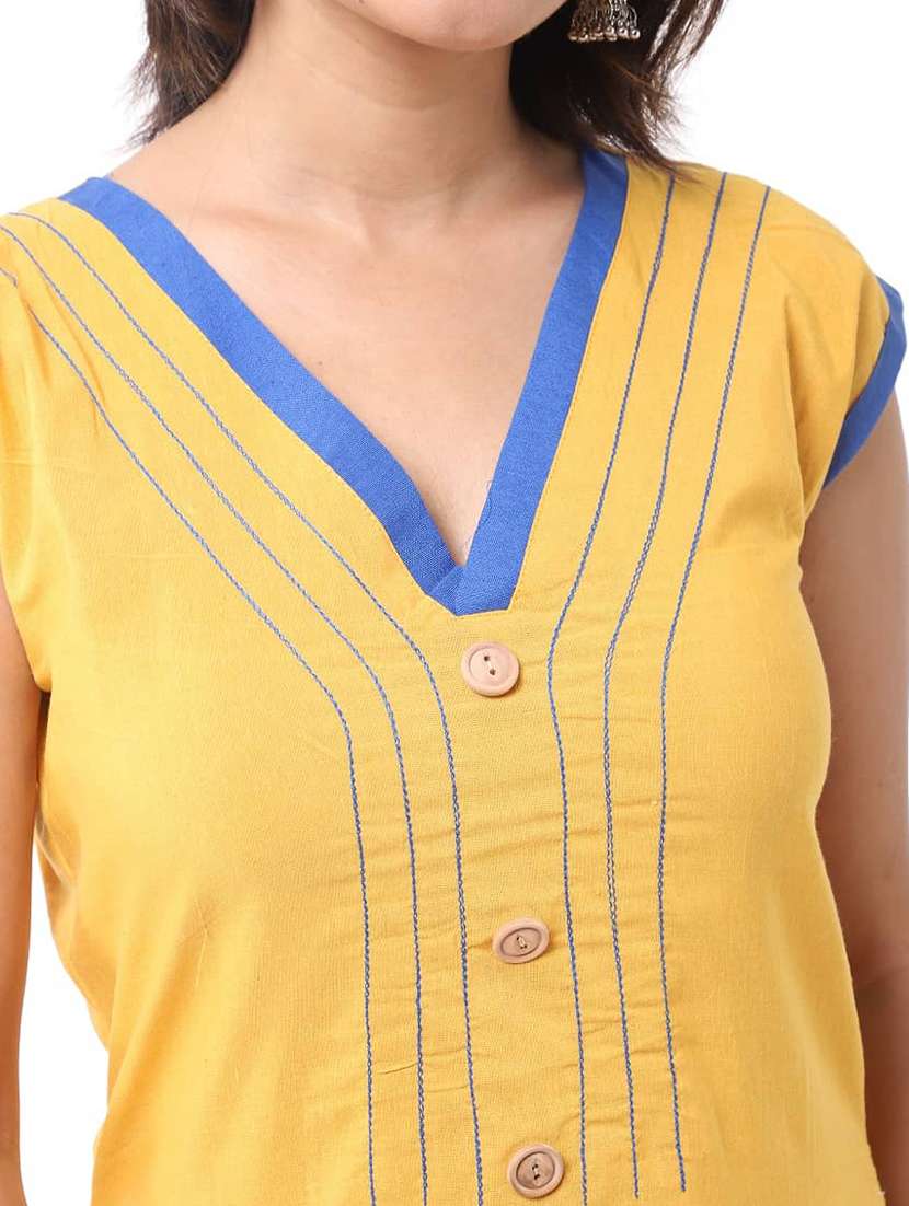 Women Pack Of 2 Three Quarter Sleeve Straight Kurta - 22588926 -  Standard Image - 6