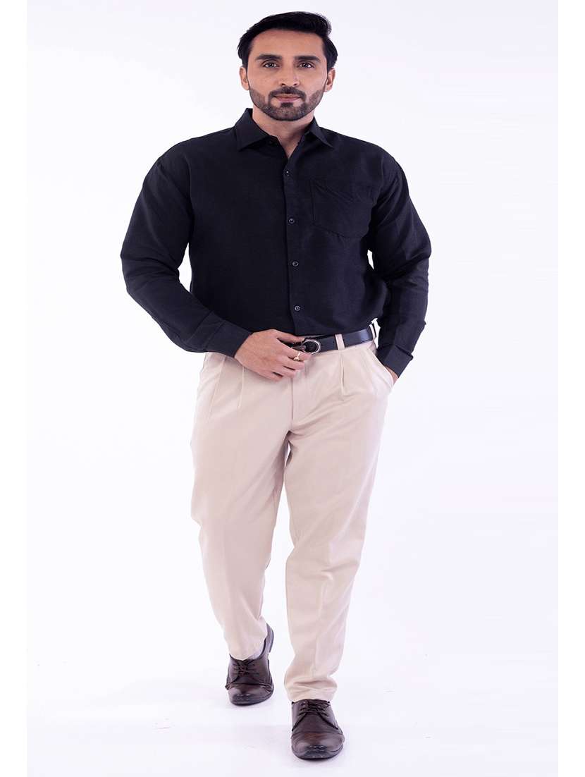 Men Pack Of 2 Solid Long Sleeves Regular Fit Shirt - 22589081 -  Standard Image - 6