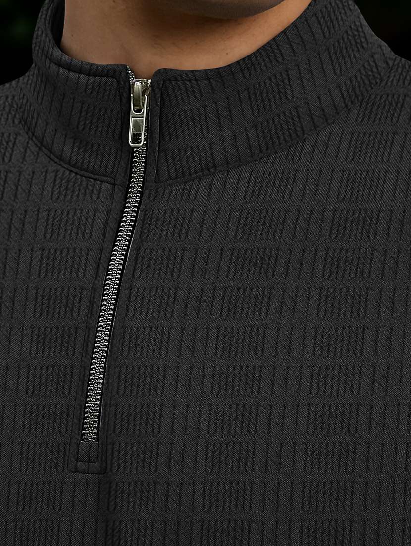 men self design long sleeve regular fit t-shirt - 22590226 -  Standard Image - 4