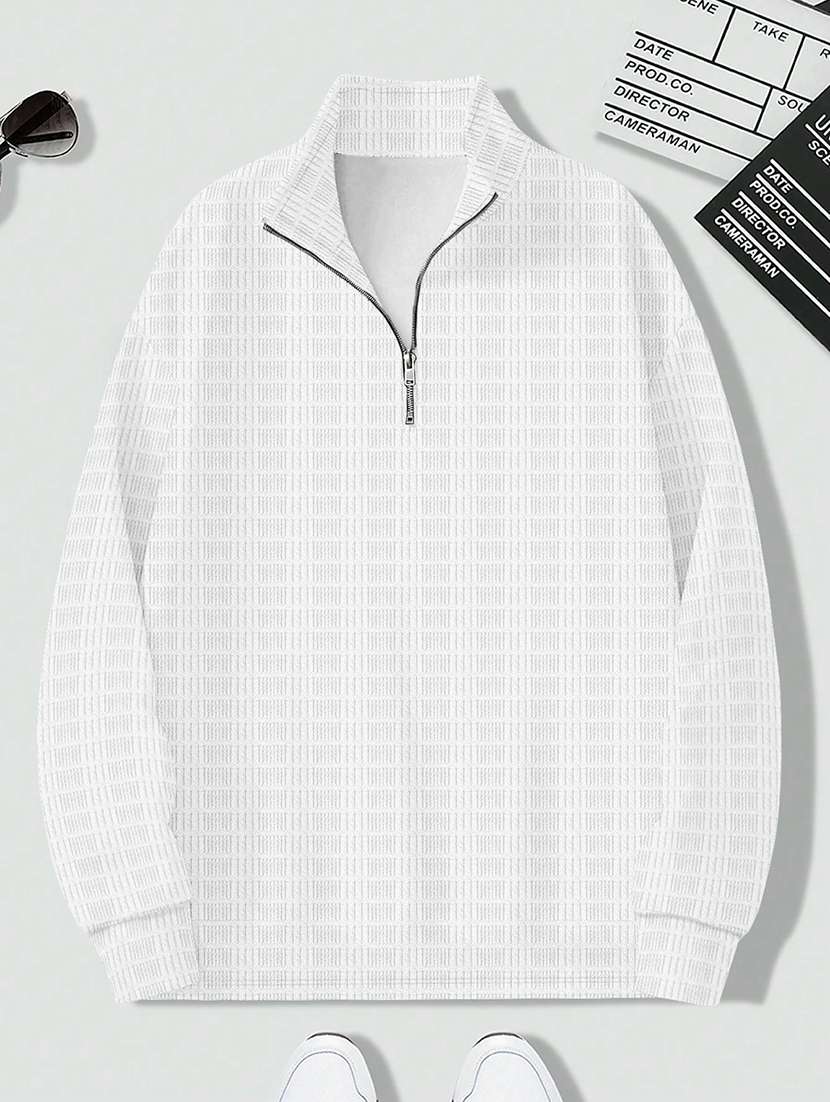 men self design long sleeve regular fit t-shirt - 22590235 -  Standard Image - 4