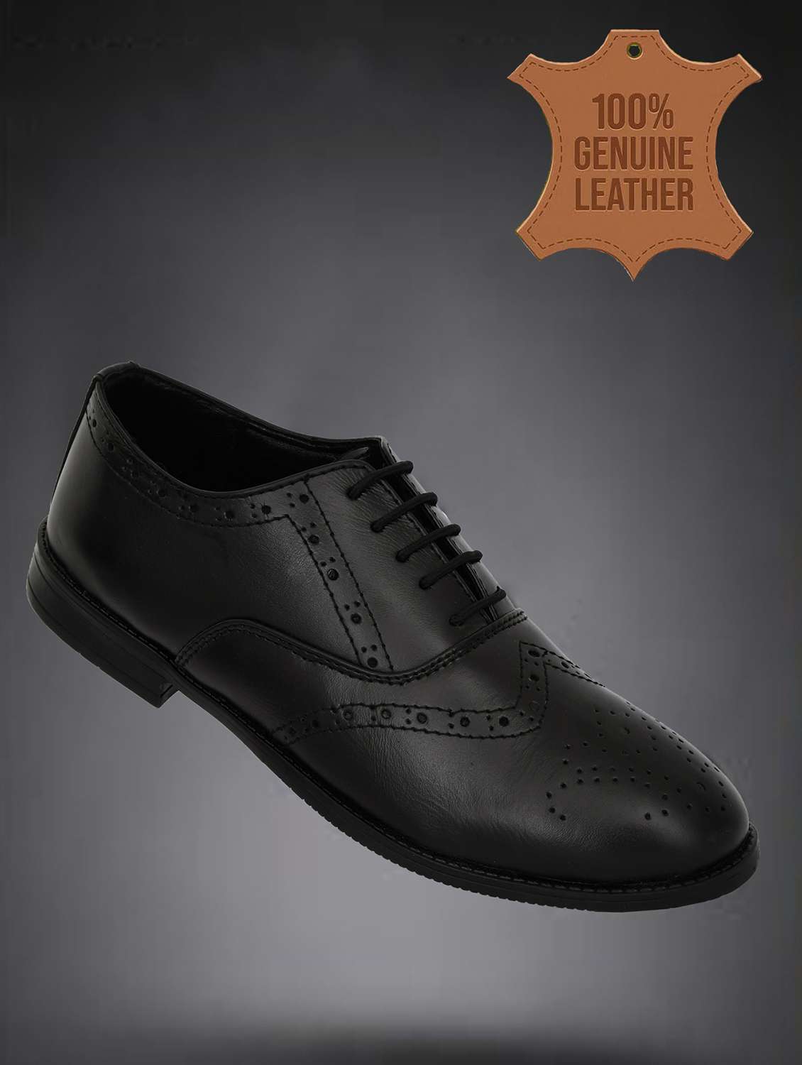 Men Textured Lace Up Oxford Shoes - 22590326 -  Standard Image - 1