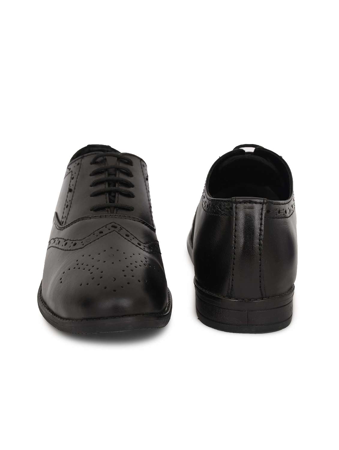 Men Textured Lace Up Oxford Shoes - 22590326 -  Standard Image - 4