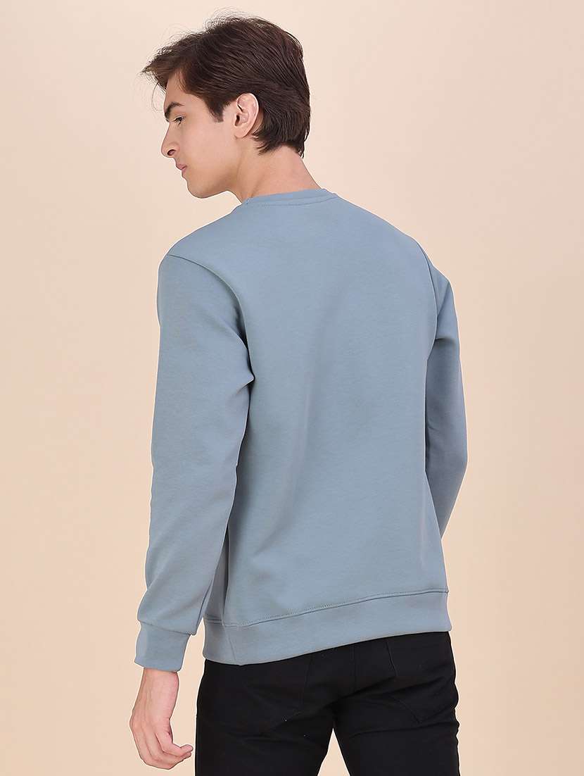 Men Printed Long Sleeves Regular Fit Sweatshirt - 22591729 -  Standard Image - 4