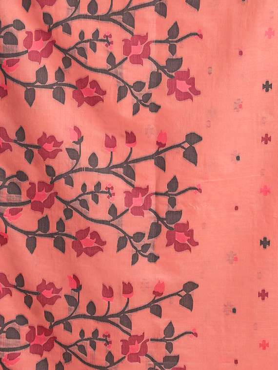 women self design handloom saree with blouse - 22592510 -  Standard Image - 4