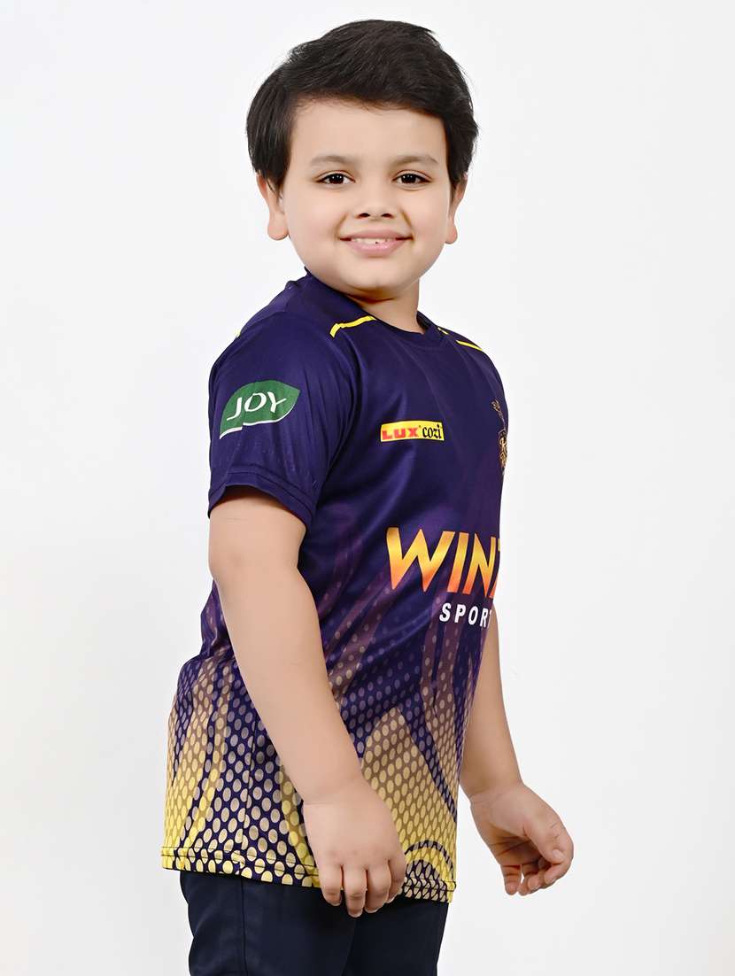 boys printed short sleeves regular fit t-shirt - 22593595 -  Standard Image - 4