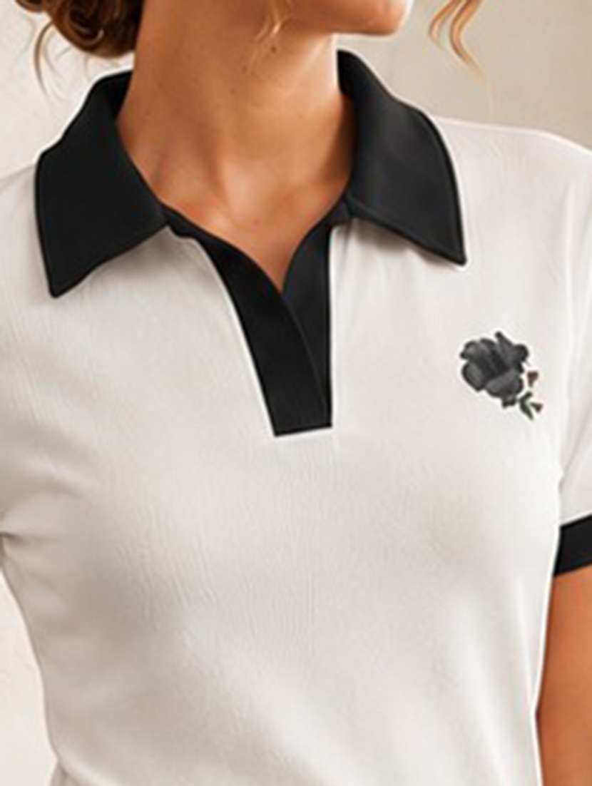 Women Solid Short Sleeves T-shirt And Trouser Co-ord Set - 22594124 -  Standard Image - 1