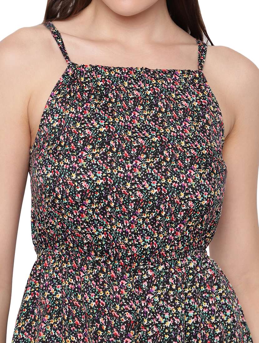 Women Printed Shoulder Strap A-line Dress - 22594149 -  Standard Image - 1