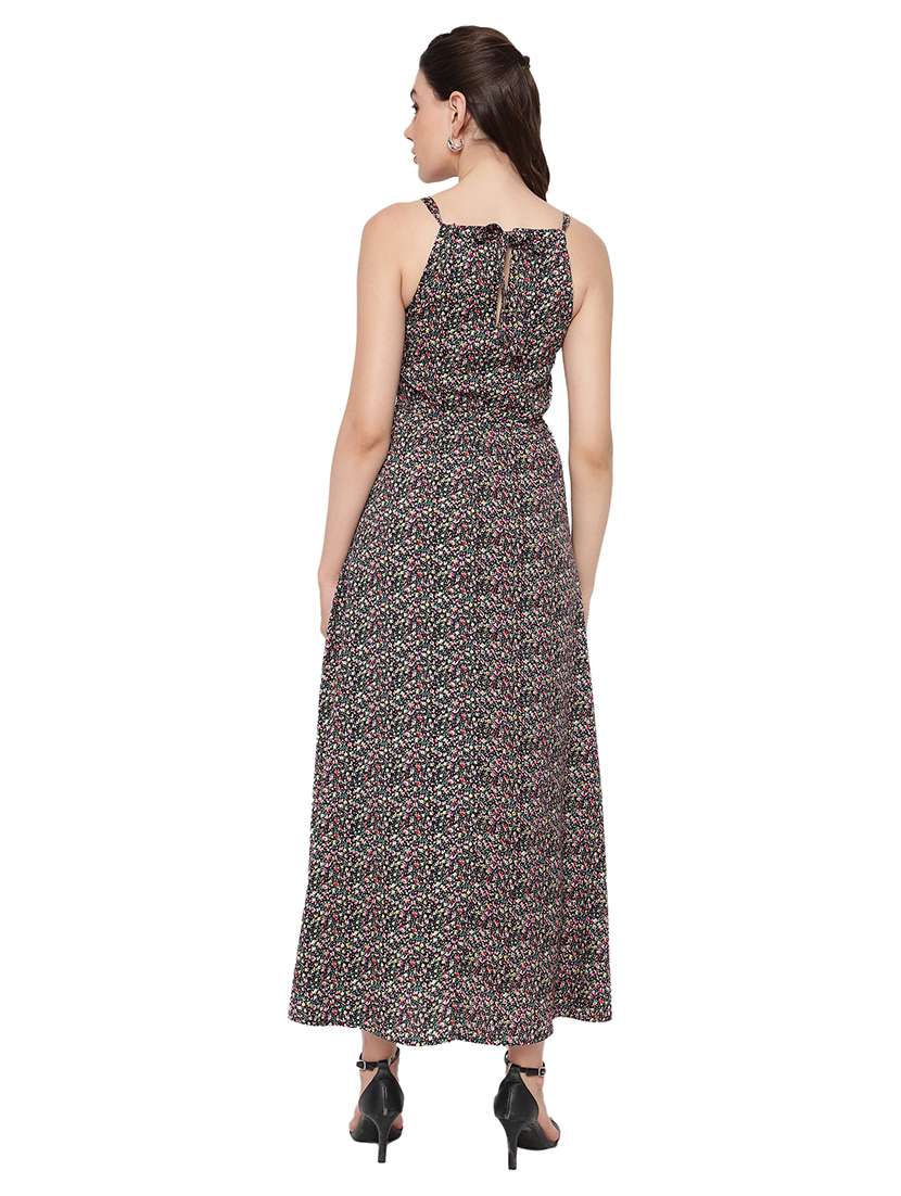 Women Printed Shoulder Strap A-line Dress - 22594149 -  Standard Image - 4