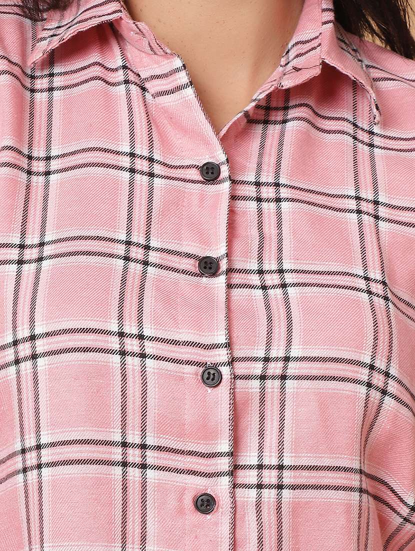 women printed long sleeves regular fit shirt - 22594212 -  Standard Image - 1